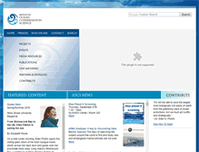 Tablet Screenshot of oceancon.server265.com